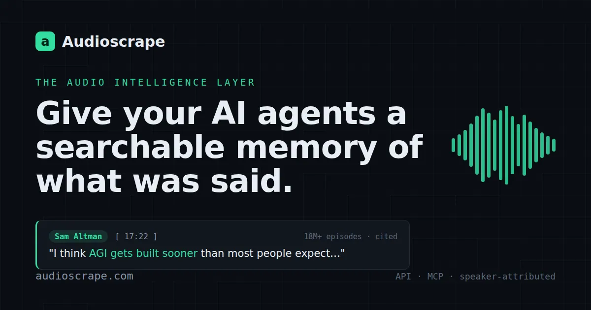 Audioscrape image 1