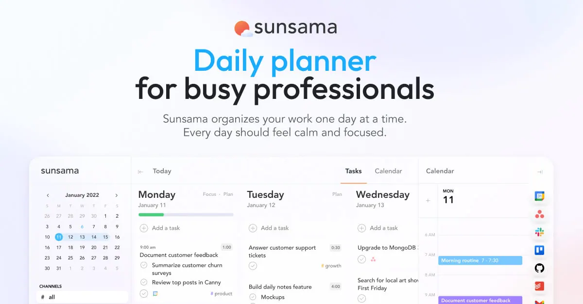 Sunsama image 1